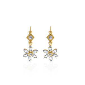 Wire Sm Chandellier Pear Cz