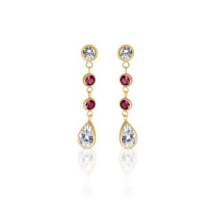 Dangling Dancing Bezel Trio