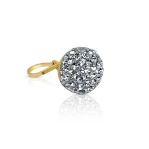 Lg Crystal Ball Pendant