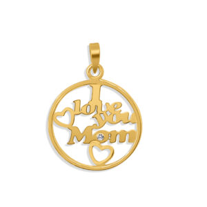 I love You Mom Pendant