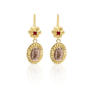 Flower Wire 2Tone DC Oval Guadalupe