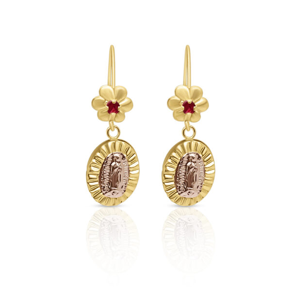 Flower Wire 2Tone DC Oval Guadalupe