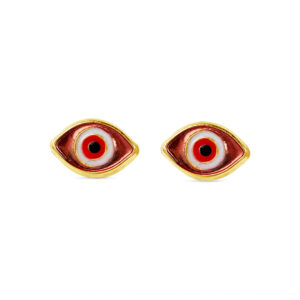 Enamel Evil Red Blue Lg