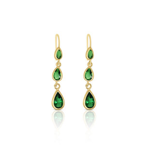 Wire 3Bezel Teardrops