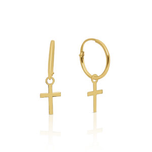 Hoop Plain Cross