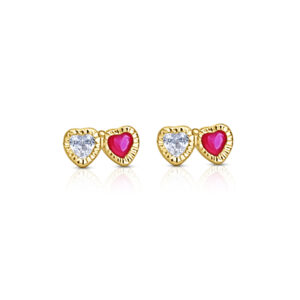DC Bezel Twin Hearts-Sm