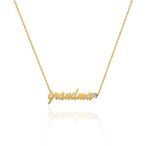 Grandma Nameplate