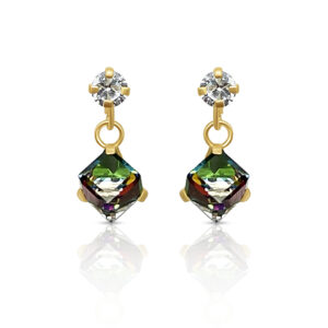 Dangling Vitral Cube 6mm