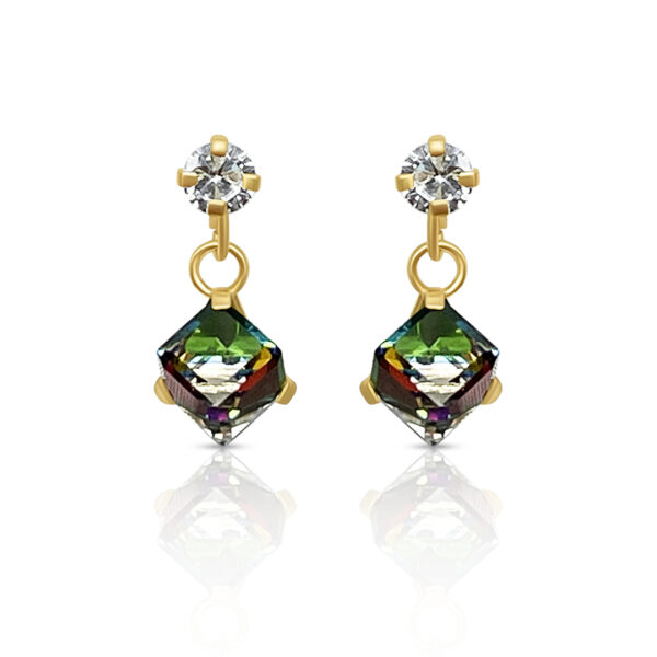 Dangling Vitral Cube 6mm
