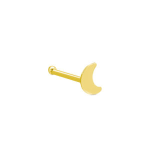 Crescent Moon Nose Bone