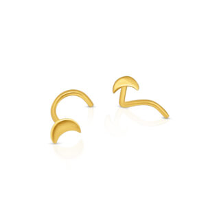 Crescent Moon Nose Curved