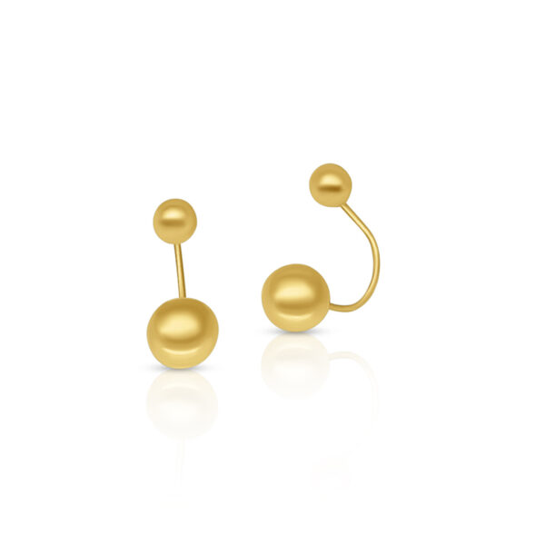 14K - Stud Md Ball