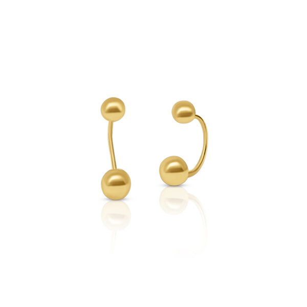 14K - Stud Sm Ball