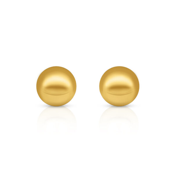 14K - 7mm Ball Stud - Screw Back