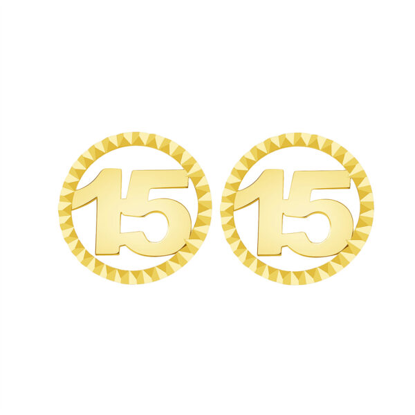 14K - DC 15 Disc Stud