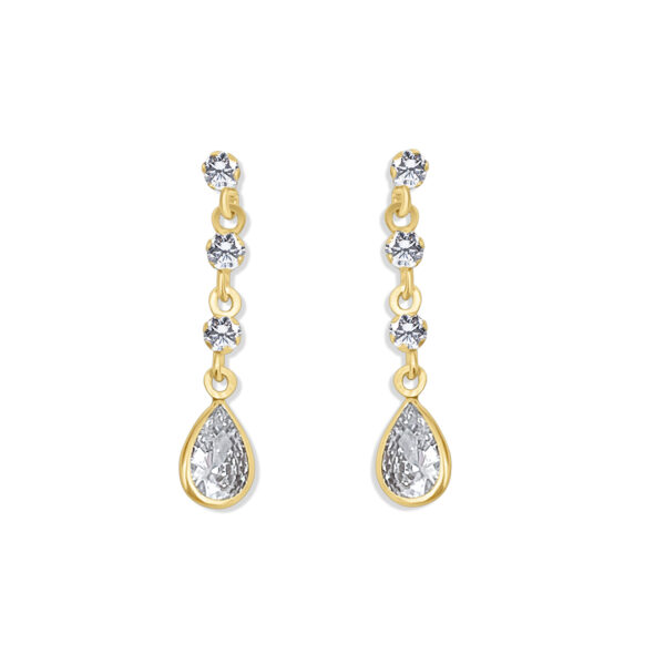14K - Dangling Rain Drop