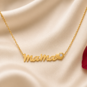 14K - Mama Nameplate Necklace