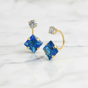 14K - Telephone 6mm Square