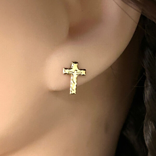 Stamped Christ Cross - Image 2